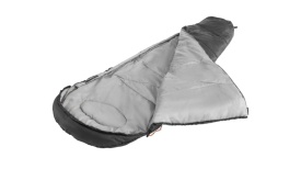 Sac de dormit 8C, lungime 190cm, Easy Camp Sleeping Bag Starling Mummy Black 8C - Img 2