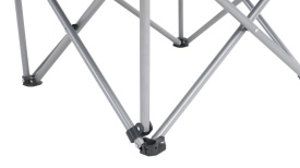 Scaun pliabil pentru camping, plaja, pescuit sau gradina, culoare negru, Outwell Folding Furniture Casilda - Img 5