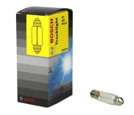 Set 10 becuri camion 24V C10W, Bosch Trucklight