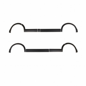 Set 11 bandouri laterale compatibile VW T6 FL Transporter Caravelle Multivan 2019->, caroserie lunga, usa culisanta dreapta - Img 1