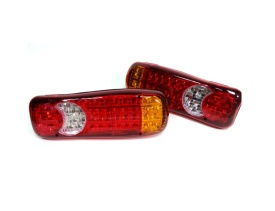Set 2 Lampi Auto LED Spate, 5 Functii, Remorca, Camion, Trailer, 12V