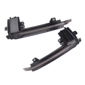 Set 2 Lampi LED Semnalizare Dinamice compatibil cu Audi A3 8P 2010-2012, A4 B8 FL 2012-2015, A5 2011-2015, fumurii - Img 7