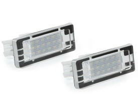 Set 2 lampi numar LED compatibil Renault Megane, Clio, Laguna, Master, Velsatis, Captur, Scenic, Zoe