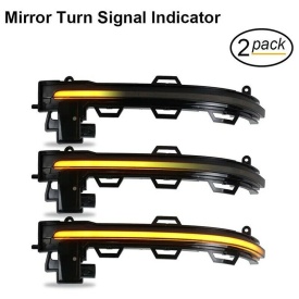 Set 2 Lampi Semnalizari dinamice Oglinzi compatibil cu BMW 1 F20 F21 2011-2018 BMW 2 F22 F23 2013- BMW 3 F30 F31 2011-2018 BMW 4 F32 F33 F36 2013-2018 BMW X1 E84 2012-2014, fumurii - Img 2