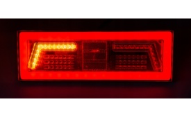 Set 2 lampi stop spate stanga si dreapta LED, pozitie neon, 12-24V, 6 functii, E-mark E9 - Img 7