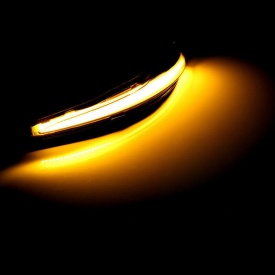 Set 2 Semnalizari Dinamice Full LED pentru Oglinda compatibil cu Mercedes clasa C W205 2004-2018, Clasa E W213 2017-2019, GLC 2015-2019, VITO W447, fumurii - Img 5