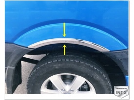 Set 4 ornamente overfender aripa inox compatibil VW Crafter 2006-2017 - Img 3