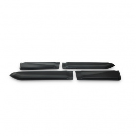 Set 4 Protectii laterale pentru usi compatibile Isuzu D-MAX 2020-> , plastic ABS calitate Premium - Img 1