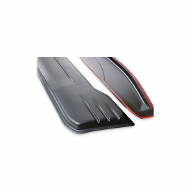 Set 4 Protectii laterale pentru usi compatibile Nissan Navara D40 2006-2015, plastic ABS, calitate Premium - Img 2