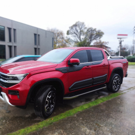 Set 4 Protectii laterale pentru usi compatibile VW Amarok 2023->, plastic ABS, calitate Premium - Img 9