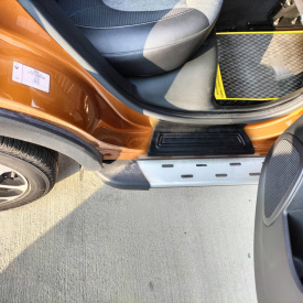 Set 4 protectii praguri din plastic compatibil cu Renault Captur 2013-2019 - Img 7