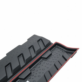 Set 6 Protectii laterale pentru usi compatibile Mitsubishi L200 2019->, plastic ABS calitate Premium - Img 3