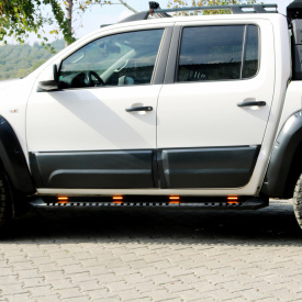 Set 6 Protectii laterale pentru usi compatibile VW Amarok 2010-2022, plastic ABS, calitate Premium - Img 4