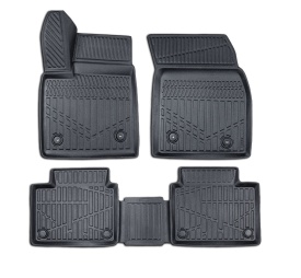 Set covorase auto cauciuc Ford Focus 4 IV 2018->, forma tavita 3D