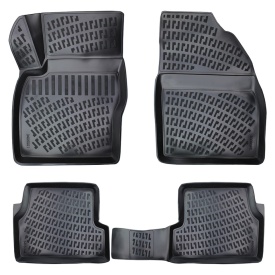 Set covorase auto cauciuc Ford Focus I 1999-2005 forma tavita - Img 1