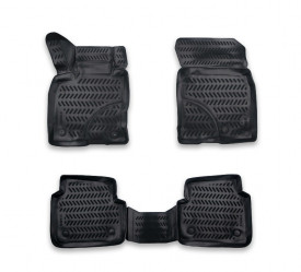 Set covorase auto cauciuc Ford Kuga III 2019-> forma tavita