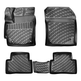 Set covorase auto cauciuc Toyota Corolla XII 2019-> forma tavita