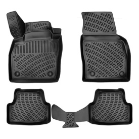 Set covorase auto cauciuc VW T-CROSS 2020-> forma tavita - Img 1