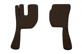 Set covorase camion, piele ecologica compatibil cu VOLVO FH12 FH 16 2002-2012 Maro, MANUALA vers. 1 - Img 2