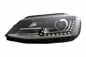 Set Faruri LED DRL compatibil cu VW Jetta Mk6 VI 2011-2017 GTI OE Design - Img 4