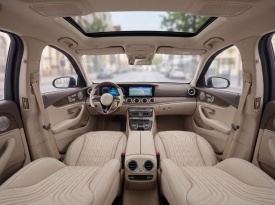 Set huse scaune auto compatibil Dacia Sandero II 2012-2020, fata-spate, material textil bej - Img 3