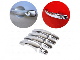 Set ornamente cromate manere portiere compatibile FORD KUGA 2008-2012, fara keyless entry - Img 2