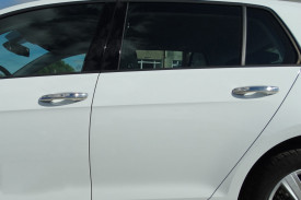 Set ornamente cromate manere portiere compatibile SKODA OCTAVIA III 2012-2019 - Img 2