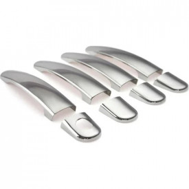 Set ornamente cromate manere portiere compatibile VW GOLF V 2003-2008 HATCHBACK - Img 1
