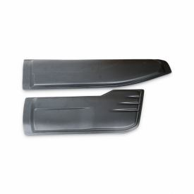 Set Protectii laterale pentru usi compatibile Nissan Navara NP300 2016->, plastic ABS - Img 3