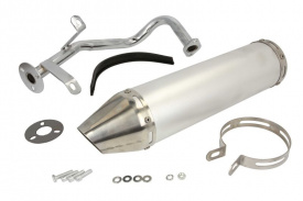 Set toba de esapament scutere 4T Gy6 50cc - Img 1