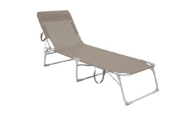 Sezlong pliabil Outwell Tenby Toffee Tint pentru camping, plaja sau gradina 54/61 x 188 x 30 cm