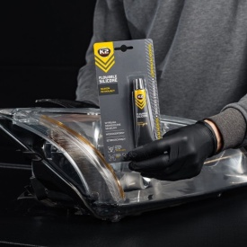 Silicon auto Fluid pentru reparatii garnituri usi ferestre faruri trape auto, 21gr. K2 - Img 3