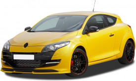 Spoiler, prelungire bara fata RDX Vario-X Design compatibil RENAULT Megane 3 RS 2008-2015 - Img 3