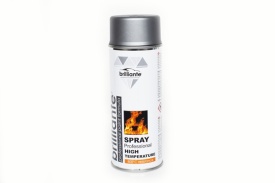 Spray vopsea Profesional Rezistent Termic ARGINTIU +800 grade C 400ml