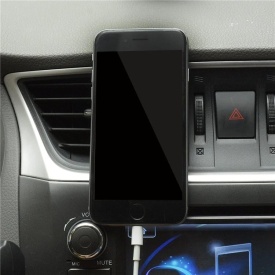 Suport telefon magnetic, prindere la ventilatie, culoare gold - Img 5