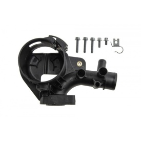Teava de legatura conducte racire, cot flansa lichid racire, suport filtru combustibil compatibil Mercedes C W204 2008-2014, W205 2013-2015, Clasa E W212 2009-2016, Sprinter 906 2006-2018, non facelift  - Img 5