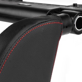 Tetiera auto din piele neagra, pentru dormit - Img 4
