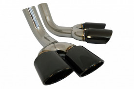 Tobe Ornamente Evacuare compatibil cu Mercedes G-Class W463 G500 G55 G63 G65 1998-> Negru - Img 3