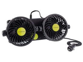 Ventilator auto dublu, rotativ, 24V, 8W, diametru 2 x 10 cm - Img 2