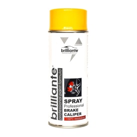 Vopsea spray etriere, Galben, RAL 1023, rezistenta la temperaturi de pana la 150 grade C, 400ml