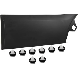 Bandou lateral protectie usa stanga spate inaintea rotii spate compatibil cu Ford Transit 2014-2019