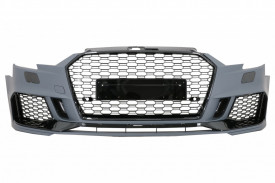 Bara Fata compatibil cu Audi A3 8V Facelift Sedan Cabrio 2016-2019 RS3 Design Negru Lucios - Img 7