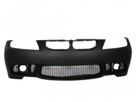 Bara Fata compatibil cu BMW Seria 3 E90 Sedan E91 Touring 2004-2008 M3 Design cu Proiectoare si grile duble incluse - Img 2