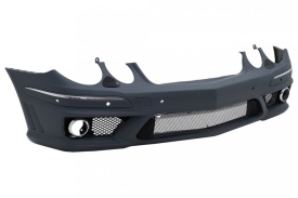 Bara Fata compatibil cu Mercedes E-Class W211 Facelift 2006-2009 cu proiectoare incluse - Img 3