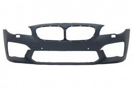 Bara Fata cu Grila Centrala tuning compatibil cu BMW Seria 5 F10 F11 2011-2017 M5 2020 Design - Img 7