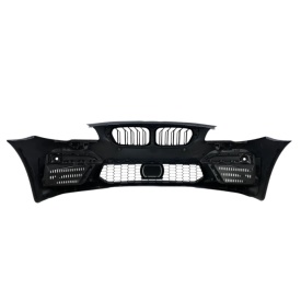 Bara Fata cu Grila Centrala tuning compatibil cu BMW Seria 5 F10 F11 2011-2017 M5 2020 Design - Img 6