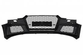 Bara Fata cu grile de bara compatibil cu AUDI A4 B9 8W (2016-2018) Quattro RS4 Design - Img 5