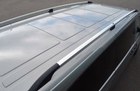 Bare longitudinale Premium compatibil Mercedes Vito W639 2004-2014, W447 2015->, caroserie Compact scurt, culoare gri - Img 3
