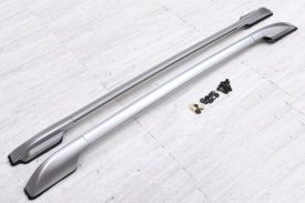 Bare longitudinale Premium Toyota Rav4 2006-2013, culoare argintiu, OEM Design - Img 2