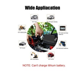 Baterie externa, Starter auto, demaror, incarcator de baterie 1000A, 12V, 10.000mAh - Img 4